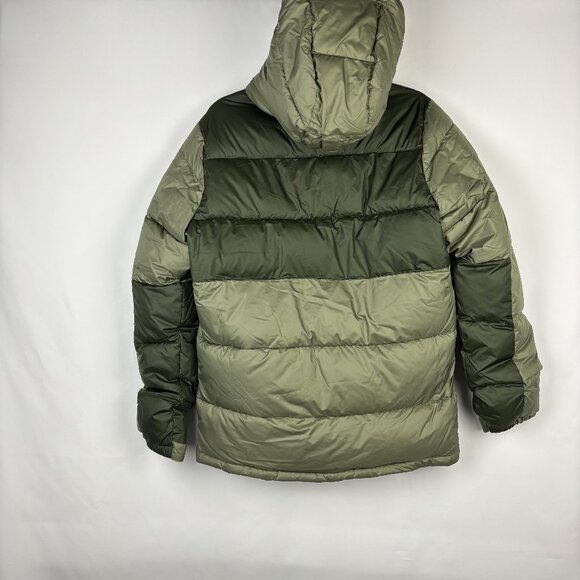 Youth XL Pike Lake II Green Orange Full Zip Puffer Long Sleeve Hooded Jacket - Picture 10 of 15